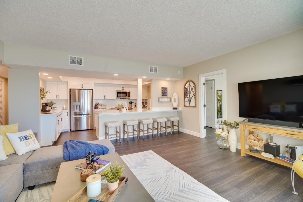 Oceanfront Satellite Beach Condo With Balcony, Views Exteriör bild