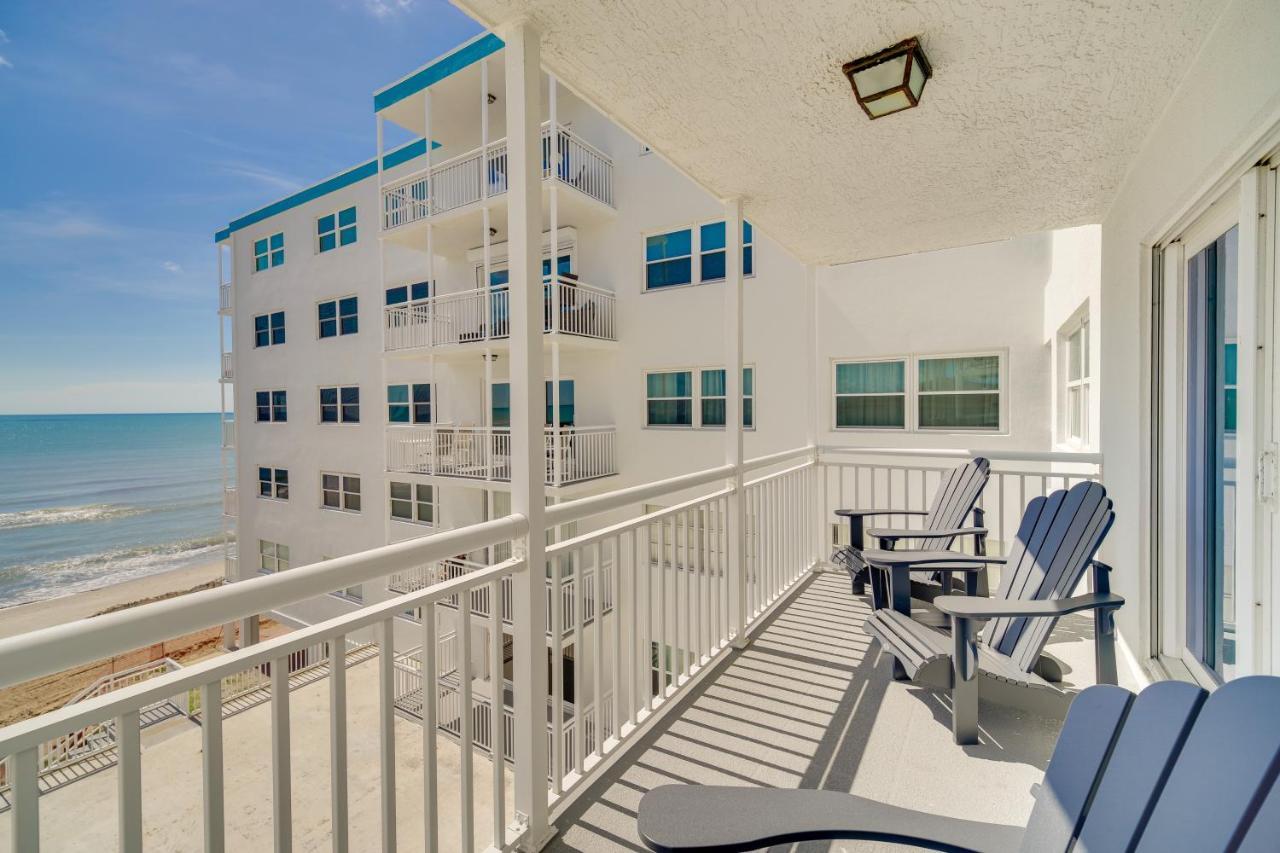 Oceanfront Satellite Beach Condo With Balcony, Views Exteriör bild