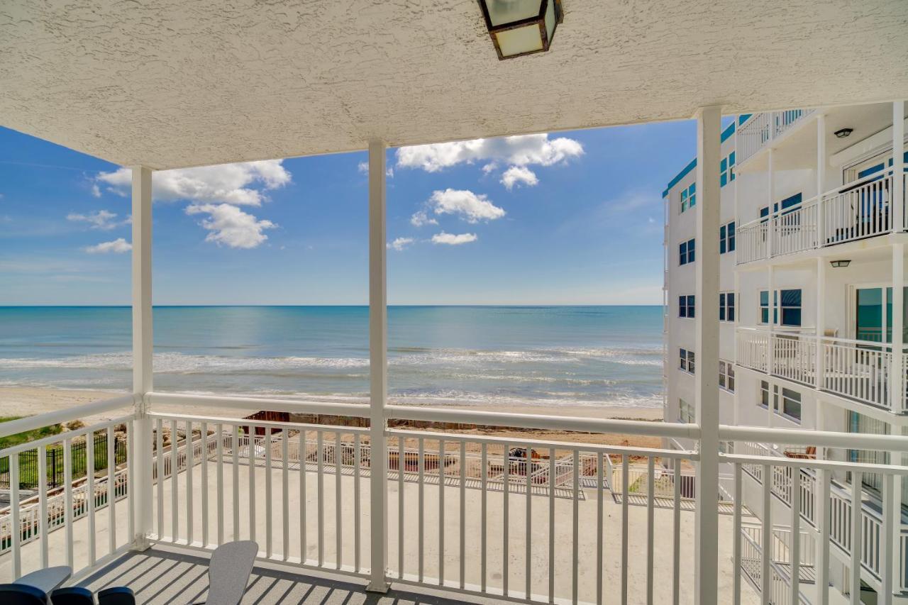 Oceanfront Satellite Beach Condo With Balcony, Views Exteriör bild